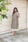 Cotton Maternity Midi/Gown - Ajrakh Green