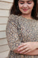 Cotton Maternity Midi/Gown - Ajrakh Green