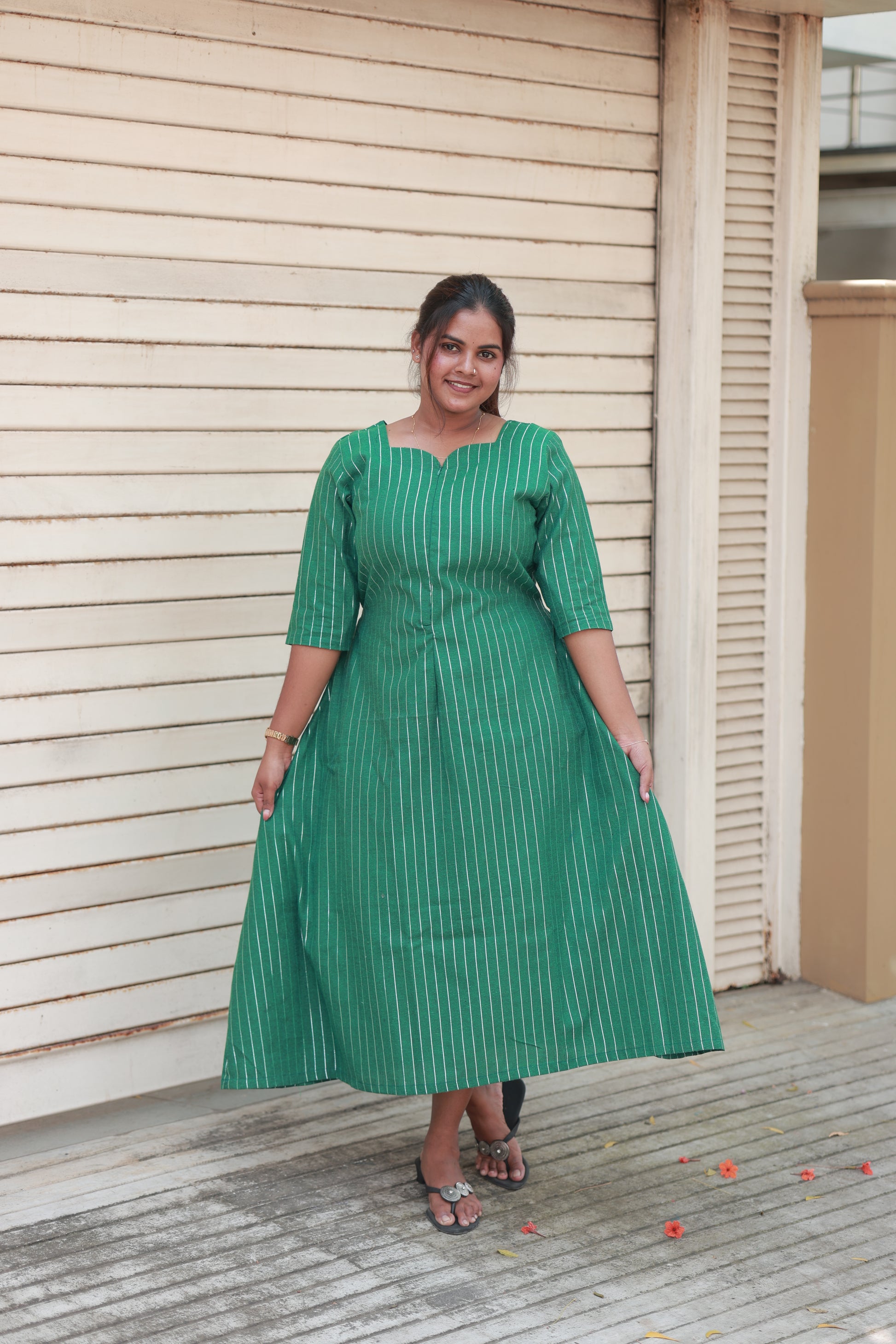 Maternity Maxi/Gown -Center zip -green neemai Maternity Maxi/Gown -Center zip -green neemai
