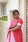 Neemai Rani Pink Maternity 3 Piece Set with short sleeve detailing, summer Friendly comfortable Pregnancy & Postpartum Wear