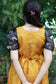 Center zip Normal / Maternity Midi/Gown- kota cotton with full lining - Golden