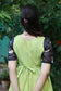 Center zip Normal / Maternity Midi/Gown- kota cotton with full lining -   Pista Green
