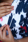 Cotton Maternity Midi/Gown/Maxi -  Floral print