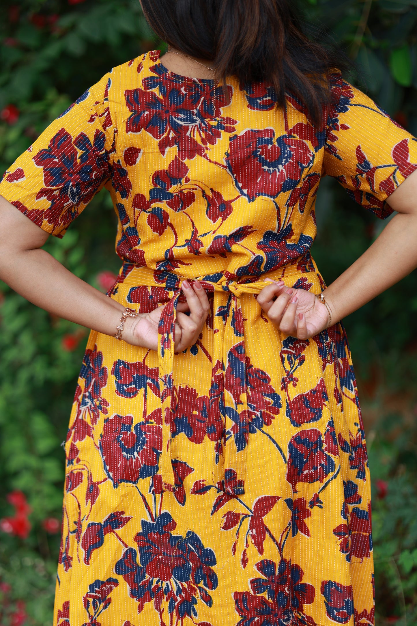 Maternity Maxi/Gown/Midi - Mustard charm