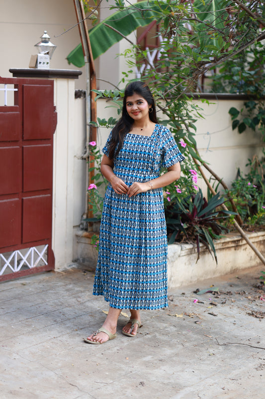 Maternity Maxi/Gown / Maxi - Blue Haven