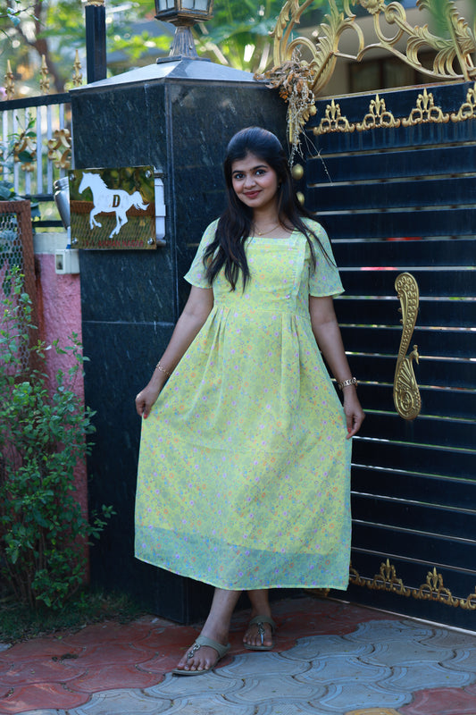   Maternity Maxi/Gown/Midi - Lightweight georgette fabric, Heat friendly georgette cloth, Flowy summer fabric