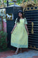   Maternity Maxi/Gown/Midi - Lightweight georgette fabric, Heat friendly georgette cloth, Flowy summer fabric
