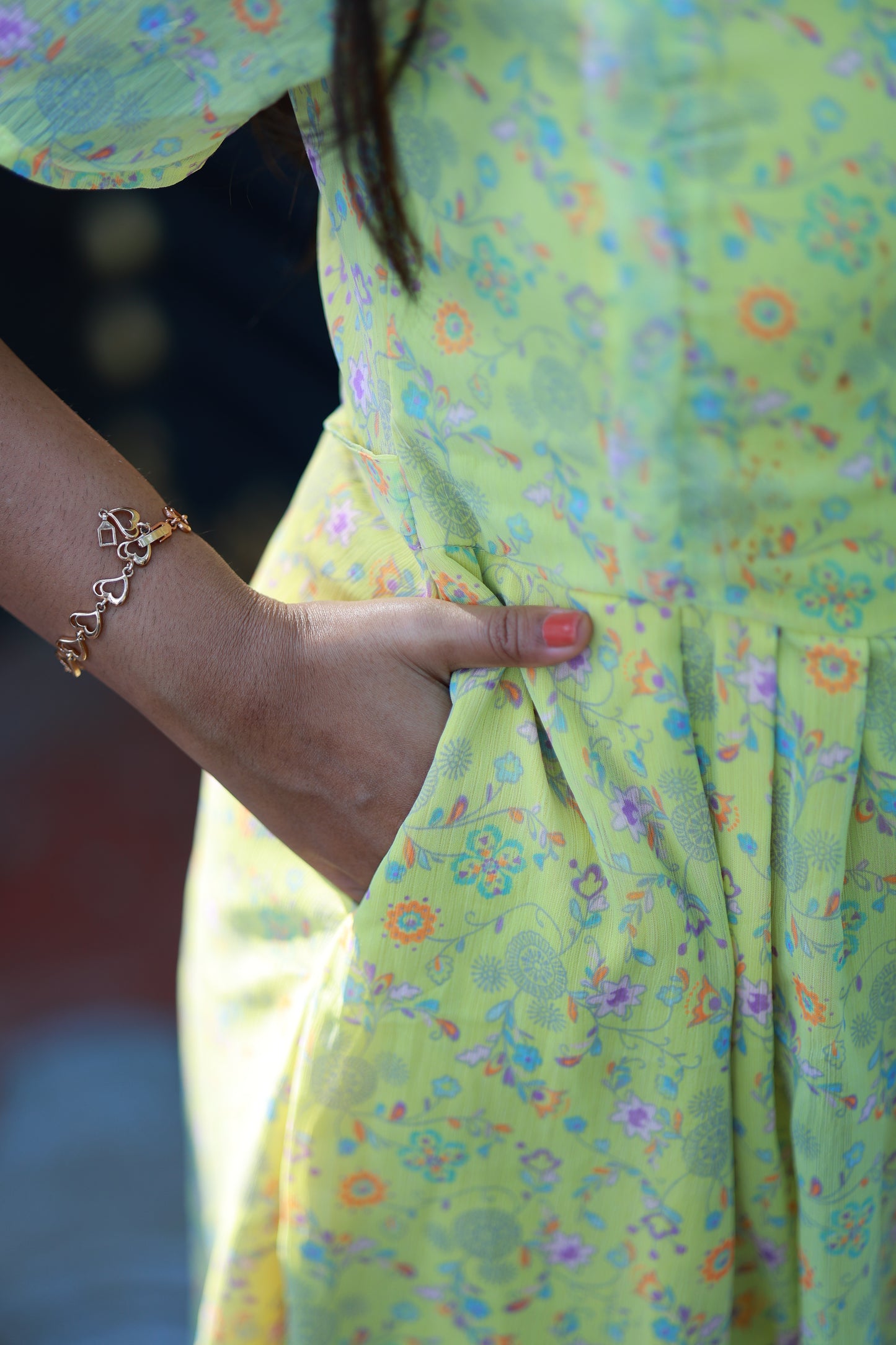 Maternity Maxi/Gown/Midi - Breathable maternity gown with deep pockets, All day comfort fabric