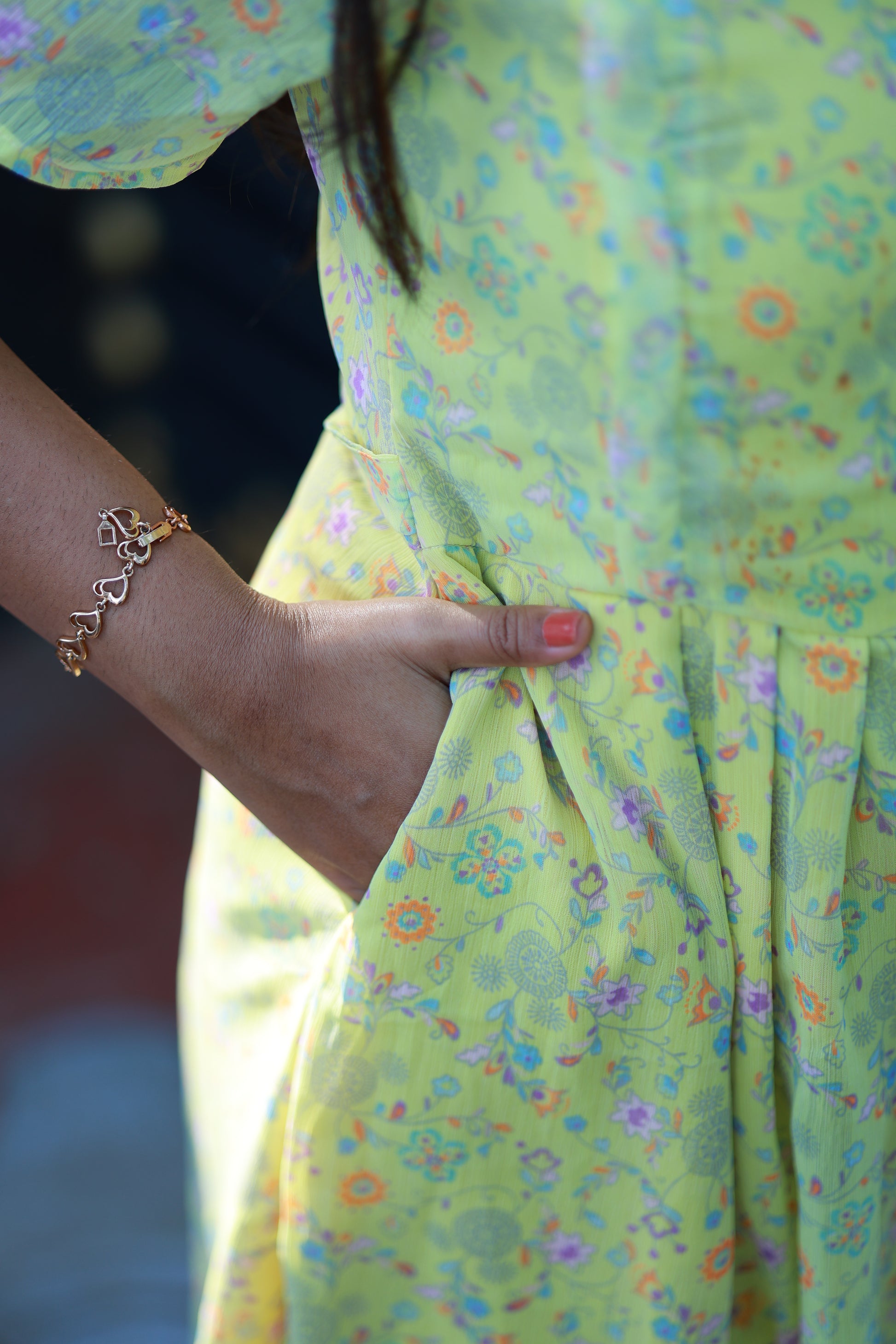 Maternity Maxi/Gown/Midi - Breathable maternity gown with deep pockets, All day comfort fabric