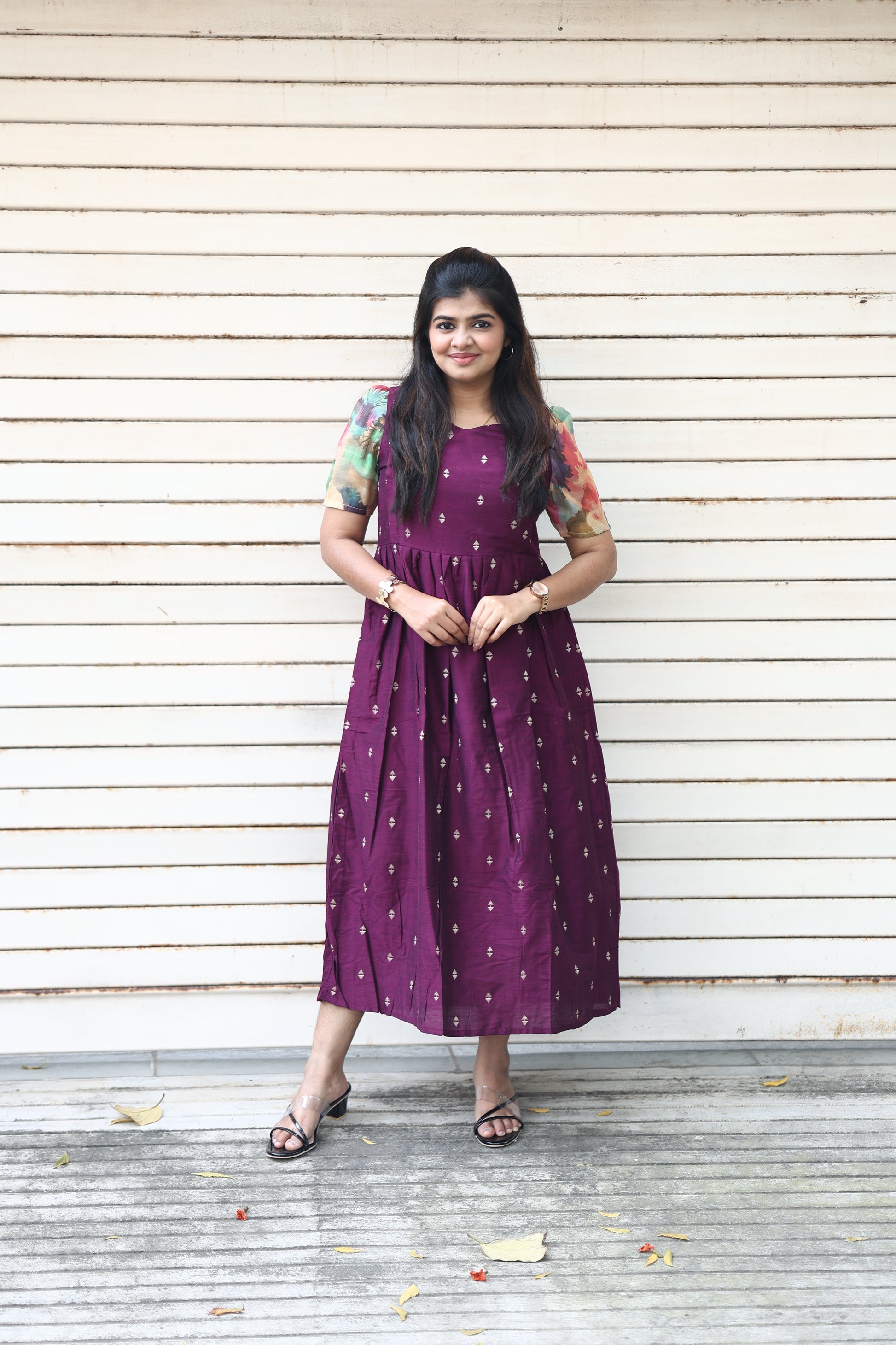   Raw silk Maternity Maxi/Gown - Festival Collection - Premium quality raw silk fabric, Comfortable maternity function outfit, plus size ethnic maternity wear