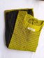 Neemai butter silk green and black checkered maternity dress with front buttons, lightweight summer-friendly ethnic wear