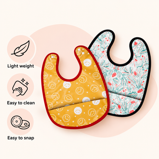 Aadhin - Bliss Bibs combo pack of 2