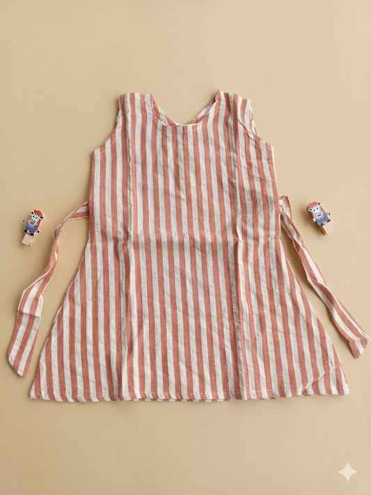 2 to 3 Years Girl baby dress- Cotton  / Muslin  (Pack of  Two)