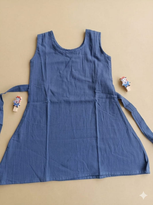 3 to 4 Years Girl baby dress- Cotton  / Muslin  (Pack of  Two)
