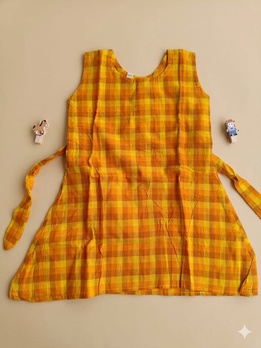 3 to 4 Years Girl baby dress- Cotton  / Muslin  (Pack of  Two)