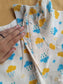 Neemai muslin cotton maternity and nursing dress with concealed feeding zipper, soft breathable cotton fabric and easy nursing access design for summer.