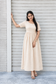 Maternity / Feeding Maxi/Gown - Full cotton lining- Extremely lightweight - Photoshoot maxi - with Dupatta
