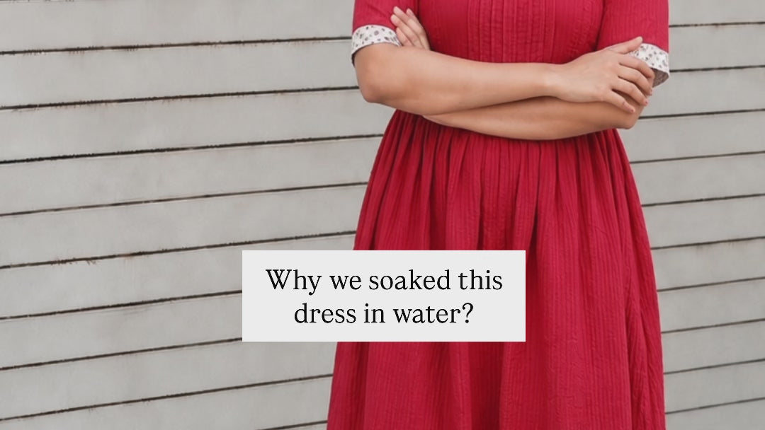 Load video: Maternity and casual frocks in Silk cotton