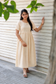 Tissue silk - Double side zip  Maternity Maxi/Gown - Full cotton lining- Photoshoot - Half white-