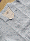 Premium Muslin - Feeding/ Maternity Maxi/Gown - Cotton lining /Center zip -Collar blue teddy