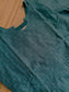 Raw Silk Maternity 3 Pc Chudidhar Set – Blue /Double side Zip (Side Open Top)