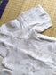 Baptism/Photoshoot Gown-  Premium Muslin -  Maternity/Double side zip -  White with mini elephant