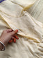Tissue silk - Double side zip  Maternity Maxi/Gown - Full cotton lining- Photoshoot - Half white-