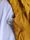 Prewashed Handloom Cotton - Feeding/ Maternity Maxi/Gown - Cotton lining /Double side zip - Yellow Stripe