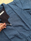 Prewashed handloom Cotton - Feeding/ Maternity Maxi/Gown - Cotton lining /Center zip -Collar Small Blue checks