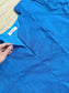 Handloom cotton Maternity 3 pc chudidhar set [ Top with center zip, pant and dupatta] -  Ink blue