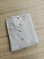 silk Kurti/ Front 4 button operable( optional feeding) -used to Normal wear kurti - Pista Green
