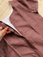 Soft Silk Center zip Cotton   Normal /Feeding kurti - brown dairy milk