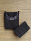Prewashed pure Cotton checks / Maternity 2 pc Coordset [ Top with double side zip, and Pant] - Small checks Black