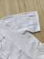 Dobbi cotton - Feeding/ Maternity Maxi/Gown - Cotton lining /Center zip -Collar Self White - photoshoot/Baptism