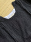 Cotton Maternity/Feeding Midi/Gown - Self black ( chest part lining)