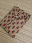 Kalamkari Cotton  A line Maternity Feeding Kurti /Center Zip(Dress length 45 inches)- Mini flowers