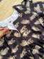 Premium Cotton kalamkari - Feeding/ Maternity Maxi/Gown - Cotton lining /Center zip -Hand Mudra