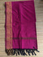 Silk Dupatta - Pink