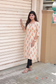 Center zip Cotton   Normal /Feeding kurti -  Leaf White