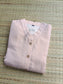 silk Kurti/ Front 4 button operable( optional feeding) -used to Normal wear kurti -Copper  ziczac