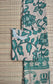 Block printed kalamkari cotton Maternity 2 pc chudidhar set [ Top with double side zip, and dupatta - Green Flower