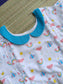 Cotton - Feeding/ Maternity Maxi/Gown - Cotton lining /Double side zip - Mini Rainbow - Photoshoot