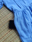 Premium Muslin- Feeding/ Maternity Maxi/Gown - Cotton lining /Double side zip -  Sky Blue
