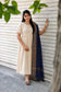 Silk Dupatta - Ink blue