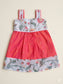 Girl  Baby Dess/ Raw silk - Orange