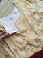 Raw silk Maternity Maxi/Gown in center zip - Festival Collection- Full cotton lining - Gold  with maroon