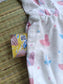 Cotton - Feeding/ Maternity Maxi/Gown - Cotton lining /Double side zip - Butterfly - Photoshoot