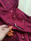 Raw silk Maternity Maxi/Gown - Festival Collection - Deep Marron