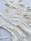 Premium Muslin- Feeding/ Maternity Maxi/Gown - Cotton lining /Double side zip - Giraffe - last pc in M