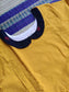 Mul Mul Cotton - Feeding/ Maternity Maxi/Gown - Cotton lining /Double side zip -  Yellow Checks